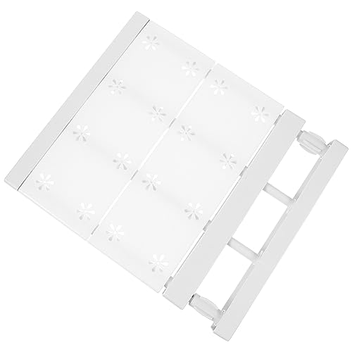 Alipis Tension Shelf for Closet 30-40cm Expandable Organizer Plastic Carbon Steel