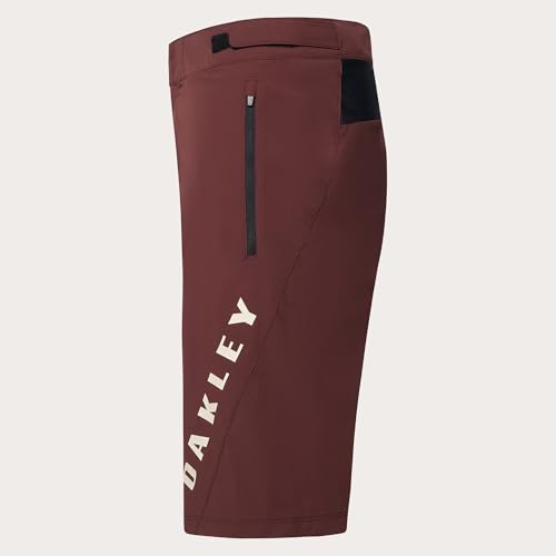 Oakley Mens Free Ride Shorts, Grenache, 32 Brown - image 3
