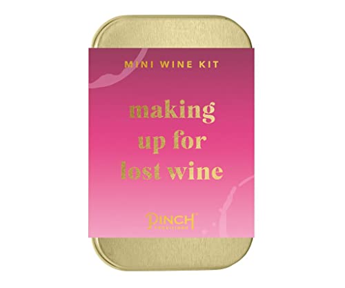 Pinch Provisions Mini Wine Night Kit, Includes 5 Must-Have Emergency Essential Items for Weekend Plans, Funny Portable Box Kit, Ideal Gift for Bachelorette and Birthday Parties