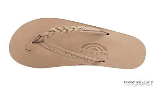 Rainbow Sandals Women’s Flirty Braidy Premier Leather w/Single Braided Strap3