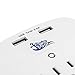 Cruise & Sea Strip No Surge Protector with USB Outlets - Cruise Essentials Ship Approved Travel Wall Tap - Bonus Ebook Included, White (XG)