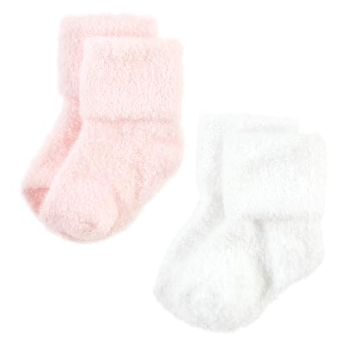 Image of Hudson Baby Baby 8-pack Cotton Rich Newborn and Terry Socks