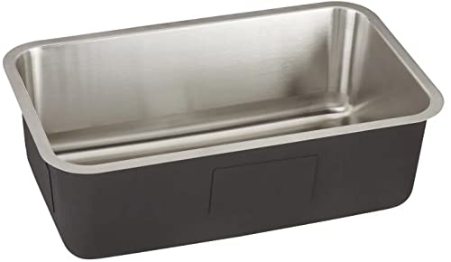 Signature Hardware 447789 Calverton 30" Drop In Or Undermount Single Basin Stainless Steel Kitchen Sink #TOP3