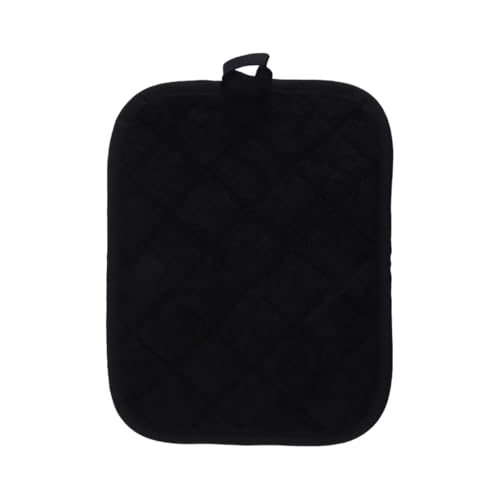 ACOLY 2 Stück Topflappen, quadratische Topflappenhandschuhe mit Tasche, hitzebeständige Baumwollpads, hitzebeständige Topflappen aus Baumwolle