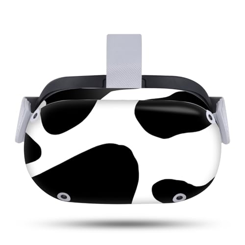 Head Case Designs Officially Licensed Grace Illustration Cow Art Mix Vinyl Sticker Skin Decal Cover Compatible with Meta Quest 2