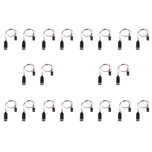 Interruptor LED de 3 canales para coche RC 1/10 pack de 20 unidades panel 3CH