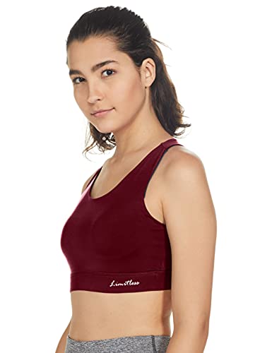 Image of Longies Women's Polyester, Spandex Padded Wire Free Sports Bra