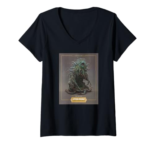 T-shirt Star Wars High Republic Drengir col V, la coupe ajustée anti-vêtement informe
