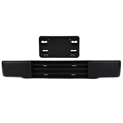 Vrracing 2Pcs Front Bumper & License Plate Bracket Mount Fascia Cover Replacement For Ford F-150 2015-2017 2016 #TOP21