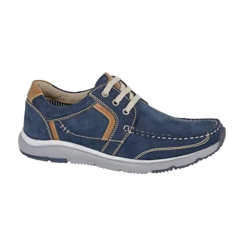 Chaussures décontractées homme Roamers bleu marine 43 pour ne plus avoir mal