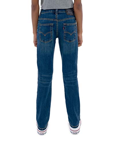 Levi's Jeans 511 Slim Fit para meninos, Evans Blue, 14