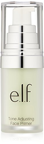 e.l.f. Studio Mineral Infused Face Primer, Tone Adjusting Green, 0.47 Ounce