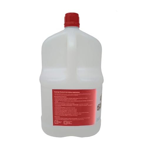 Image of Isopropyl Alcohol (IPA) 99.98% Pure | CAS 67-63-0 | Laboratory & Household Cleaning Solvent | Multi-Purpose Cleaner & Sanitizer Base - 5 Litres