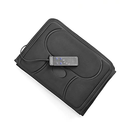 Masajeador de espalda cojín de vibración para la espalda y 5 modos de masaje, para casa, coche, oficina