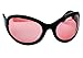 Red Lens Gothic Vampire Sunglasses Oversized Sexy Glasses