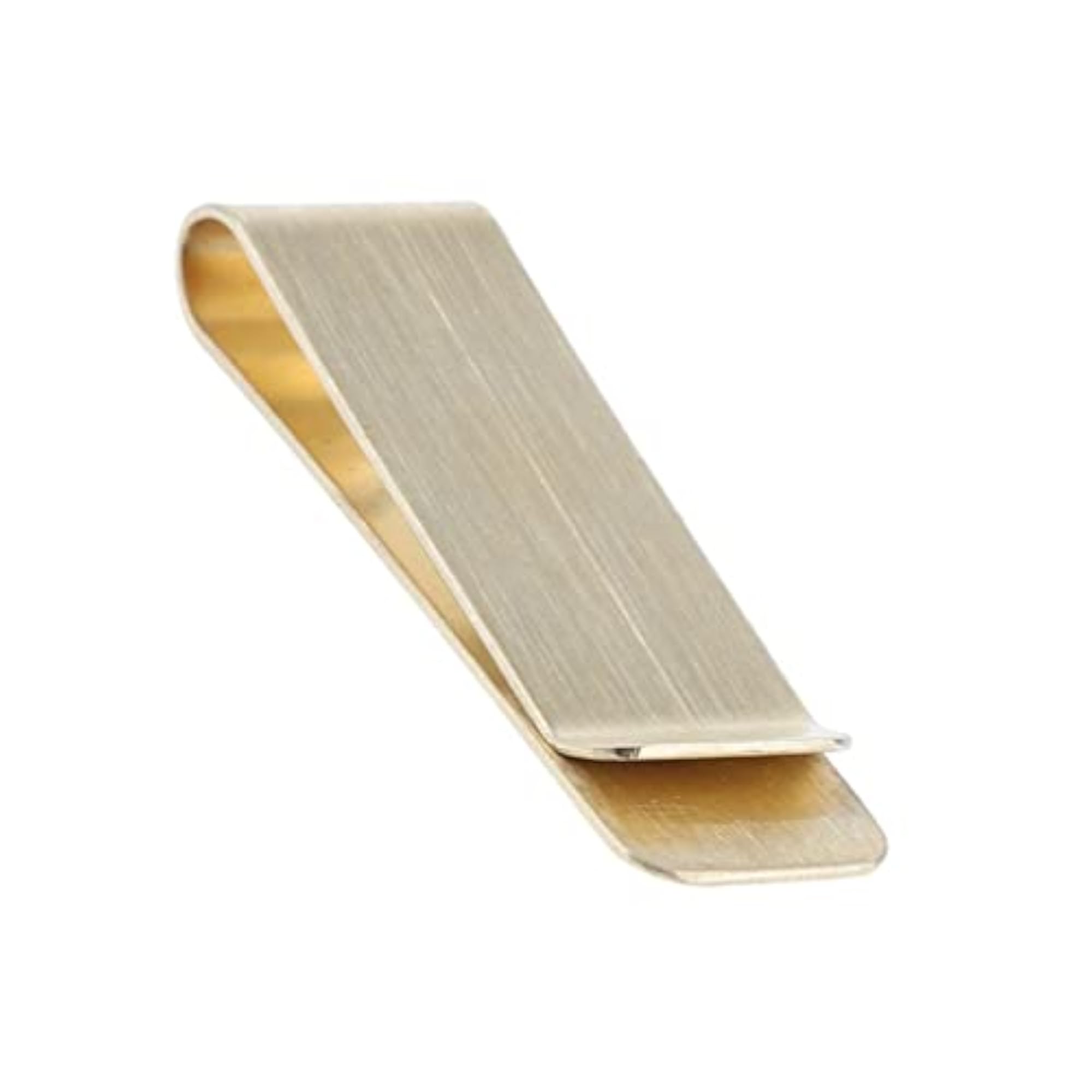 Gold Brass Men's Fashion Money Clip