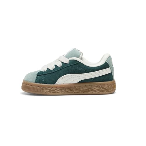 PUMA Kids Boys Suede XL Lace Up Sneakers Shoes Casual - Green3
