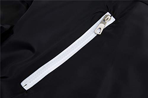 Hzcx Fashion Mens Pullover Hooded Waterproof Lightweight Windbreaker Jackets(Blue,L) #TOP5