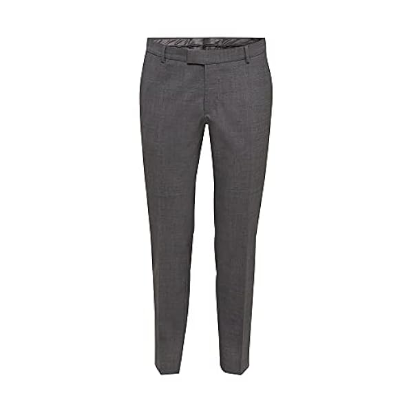 ESPRIT Collection Active Suit raka kostymbyxor för män