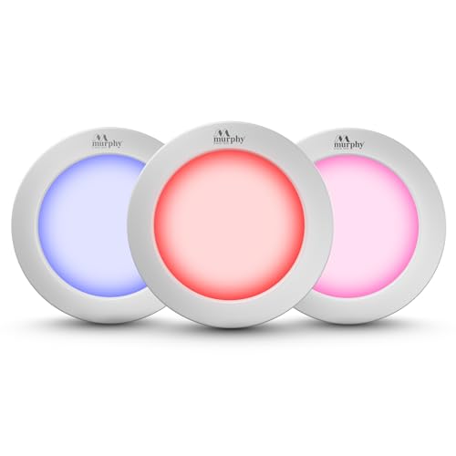 Image of Murphy 5W CBL 3-in-1 Round Surface Down Light Color Changing Light (Red /Blue /Pink, Pack of 20)