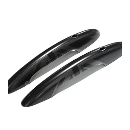 フロント左外側ハンドル ミニ用 S JCW クーパー用 F56 F57用 ドアハンドルカバー2個 & 2.0T車用燃料タンクカバー1個 ブラック カースタイリング オートアクセサリー(The Black Flag)