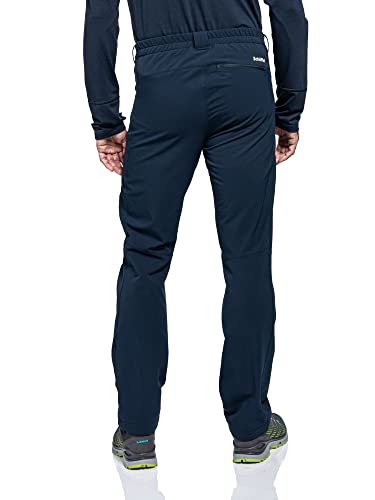 Schöffel Herren Pants Folkstone Warm M, warme Wanderhose mit 4 Wege-Stretch, wasserabweisende Thermohose mit vorgeformtem Knie, navy blazer, 48