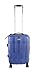 Produktbild Koffer Reisekoffer mit 4 Zwillingsrollen Dehnungsfuge Doppelreißverschluss Hartschalenkoffer Rollkoffer (M-L-XL) (L, Blau)