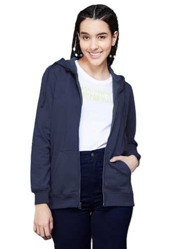 Image of ADBUCKS Women Cotton Sweatshirts Stylish Winter Hoodies