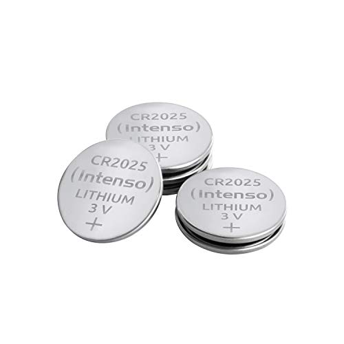 Piles CR2025 Lithium 3V Intenso Energy pour Clé Auto et Appareil Médical
