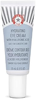 First Aid Beauty Hydrating Eye Cream With Hyaluronic Acid  Helps Reduce Puffiness and Hydrates Skin, Smooths Fine Lines & Wrinkles  15ml