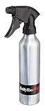 BaBylissPRO Brushed Aluminum Spray Bottle with Adjustable Nozzle, 10 Fl Oz