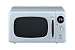 Daewoo KOR07R3ZEL 0.7 cu. ft 700W Retro Countertop Microwave Oven, City Blue