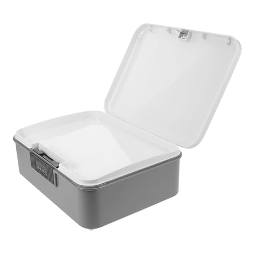 Lockbox pour documents et coffres-forts pour objets personnels en plastique gris
