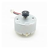 ZHONGQDZ Mini Motor RF-500TB 3 2mm DC Motor 3V-12V 11250 U/min Hochgeschwindigkeitsarmer Elektromotor mit Riemenscheibe
