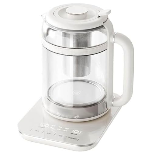 Control de Temperatura Eléctrica Multiusos Inteligente Control de Temperatura 1.5L Health Pot 24-Hour Keep Warm Control táctil Stew Maker para el hogar Familiar