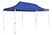GigaTent Red Pop Up Canopy 10' x 20' - Rain and Waterproof, Adjustable Height Up to 130" - Powder Coated Steel Frame - Outdoor Party Tent and Sun Shade - Quick and Easy Set Up - Blue