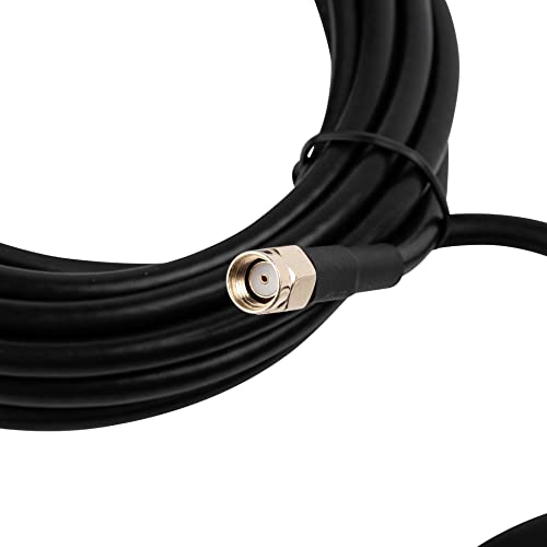 RAIGEN Base de antena magnética para antenas de mineração de hélio fêmea tipo N, cabo macho Raigen-2