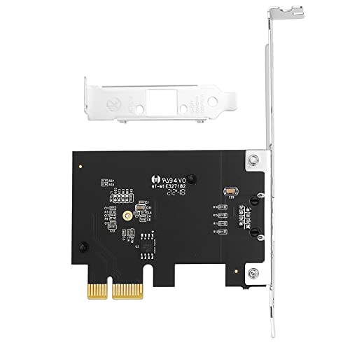 image for Vogzone 2.5Gb PCI-E NIC Network Card for Realtek8125B,100MbE/1GbE/2.5G