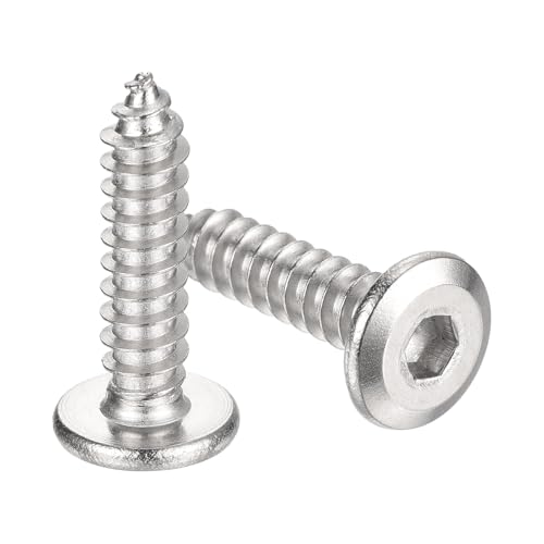 Tornillos M6 x 25 mm de madera para instalar paneles y ensamblar estanterías