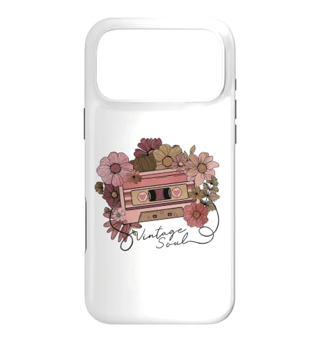 Vintage Soul - 80�N�� �J�Z�b�g�e�[�v 1980�N�� ���g�� �X���[�o�b�N�~���[�W�b�N �X�}�z�P�[�X iPhone 17 Pro Max �p