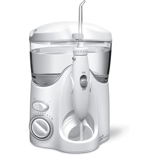Waterpik WP100 Ultra Dental Water Jet Idropulsore per la Famiglia, blu/bianco