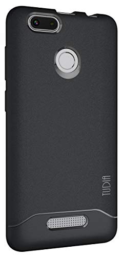TUDIA Nuu Mobile A5L Case, [Arch] Shock Absorption Drop-Proof Lightweight Scratch Resistant TPU Bumper Protection Cover for Nuu Mobile A5L (Black) - Thumbnail 3