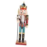 Cascanueces elegantes: decora bellamente habitación, que la decoración de mesa se vea vívida y adorable regalo de navidad para rellenar en la media navideña para enviar a hijos, familiares, amigos y coleccionistas de cascanueces, adorno de cascanueces navideños