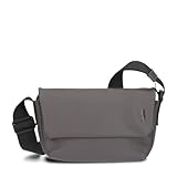Zwei Unisex Umhängetasche Cargo CA40 kleine wasserfeste Tasche 1 Liter aus leichtem Hydroflex, Schlüsselband, verstellbarer Gurt, sportliche Crossbody-Bag für Damen Herren & Teenager (stone)