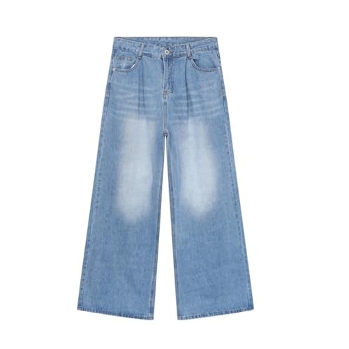 Men's Denim Jeans Korean Style Straight Leg Loose Wide Leg Casual Commuting Loose Weekend Daily Pants for Men3