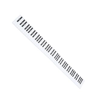 TOGEVAL 1Pc 88 Piano Clavier Schéma 88 Papier De Simulation Clé Piano Clavier Tableau De Pratique Piano Clavier Papier De Comparaison Piano Pratique Autocollant Piano Tableau Papier - Les Beatles, Paul McCartney, John Lennon, RIngo Starr, George Harrison