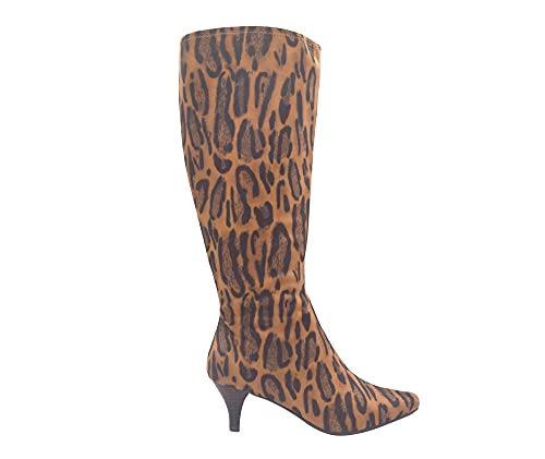 Impo International NAMORA Stretch Boot with Memory Foam, Wildcat Leopard, 102