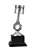 Same Day Awards Silver Piston Racing Trophy 8.5