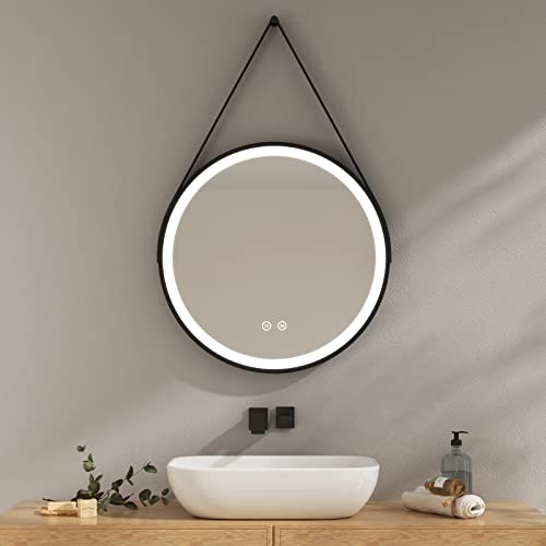 LED-Badezimmerspiegel Mit Licht & Anti-Beschlag – 50,8 X 71,1 Cm, Dimmbar, 3 Farbtemperaturen – Bruchsicher, Wasserdicht IP54