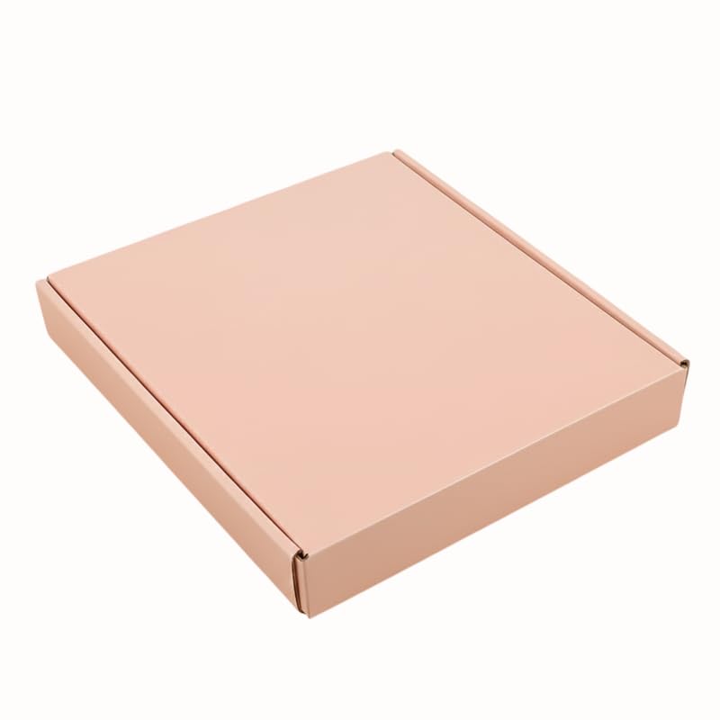 Peach Corrugated Packing Box 8 x 8 x 2 Inch | Premium Shipping & Packaging Carton Box | Cardboard Box for Courier, Retail, Storage & Gift Packing | Pack of 10-picture-31